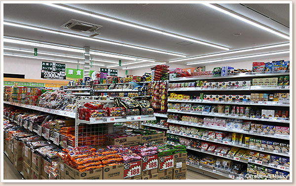 お菓子売り場