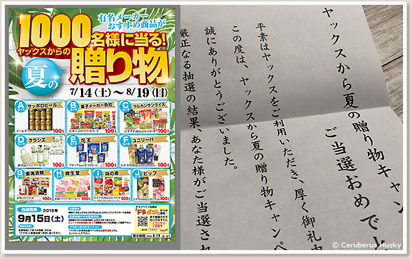 抽選内容