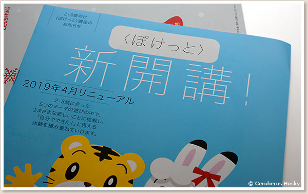 こどもちゃれんじぽけっと2019