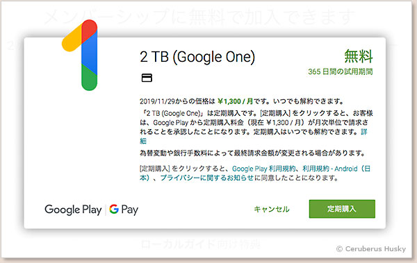 1年後から有料