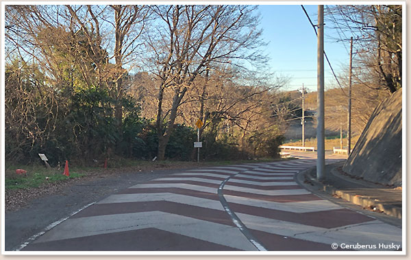 下りのワインディング