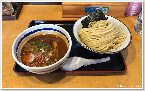 甘海老の濃厚つけ麺