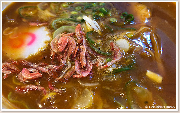 甘海老の濃厚つけ麺スープ