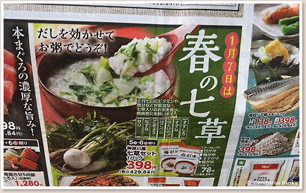 ヤオコーのチラシ