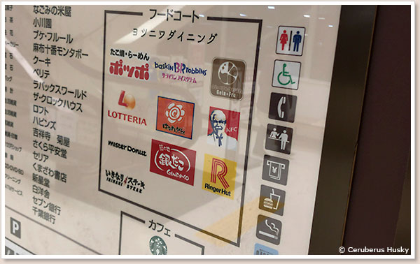 ヨツニワダイニングのテナント