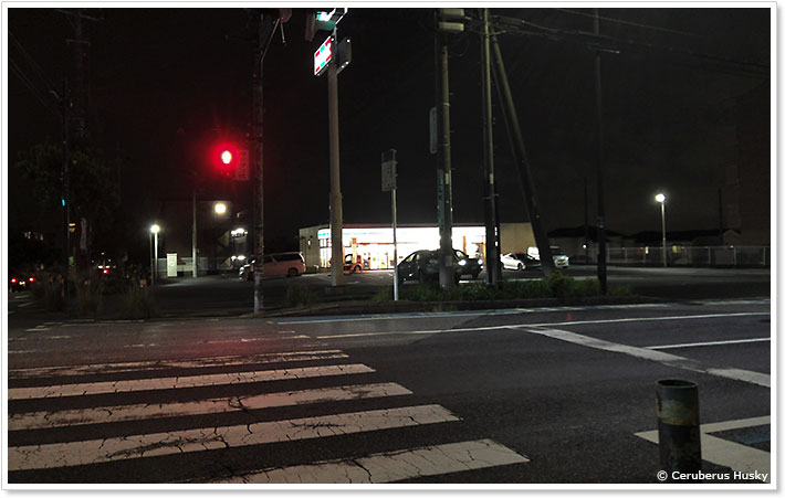 目的のセブンイレブン