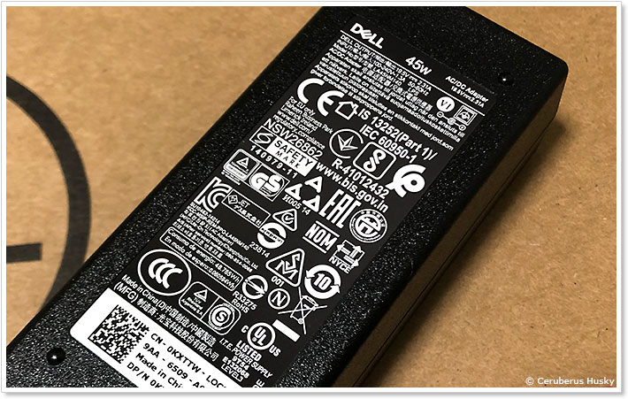 DELL Vostro3582 ACアダプター