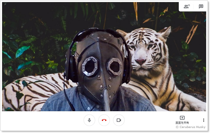 Google Meet 中
