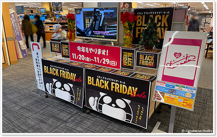 イオンのブラックフライデーセール