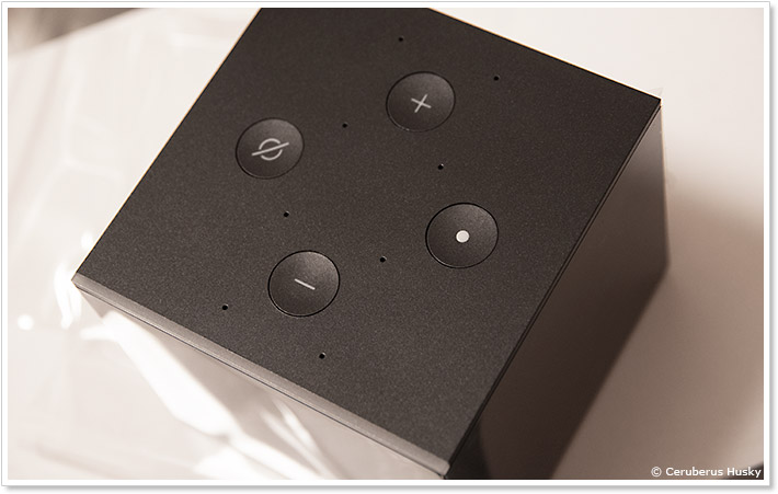 Fire TV Cubeの上面のボタン類