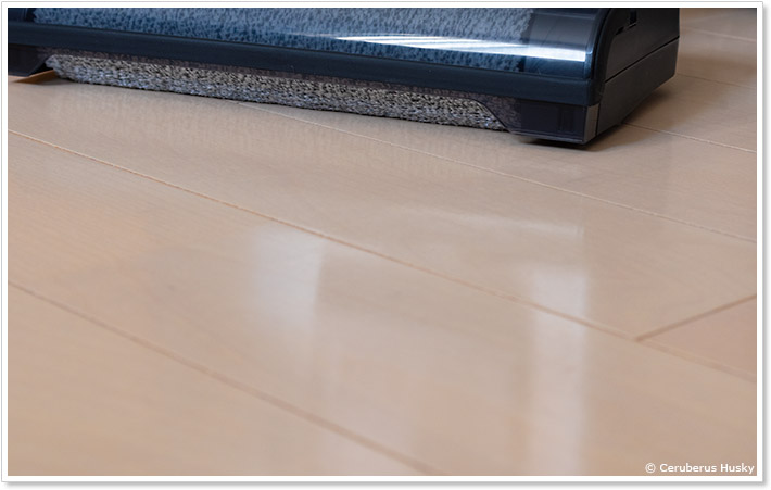 tineco iFLOOR3 フローリング掃除後