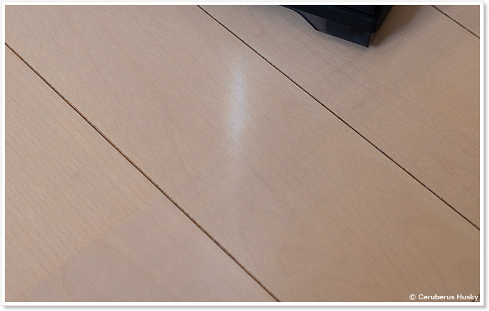 tineco iFLOOR3 フローリング掃除後