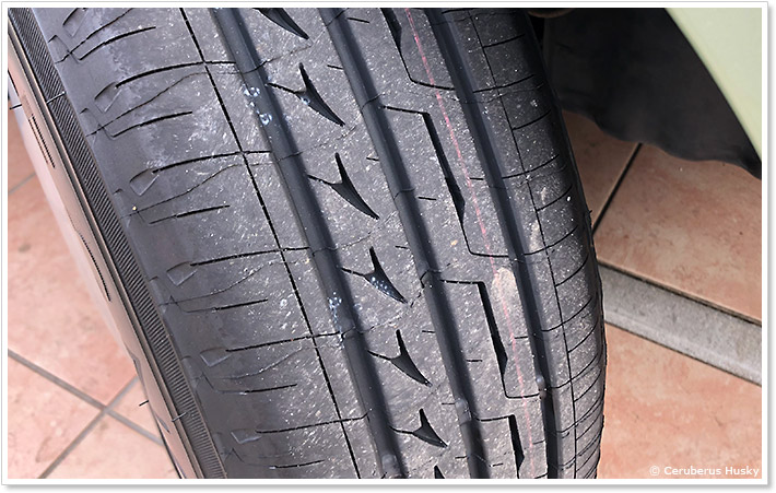 BRIDGESTONE REGNO GR-XII 175/70R14 タイヤパターン