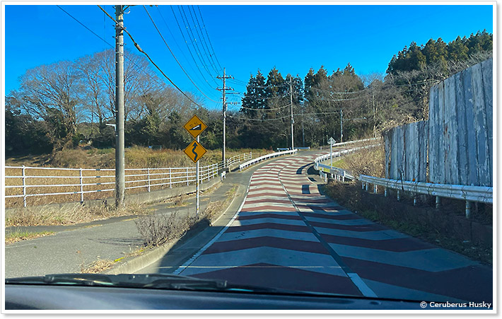 いつもの山坂道