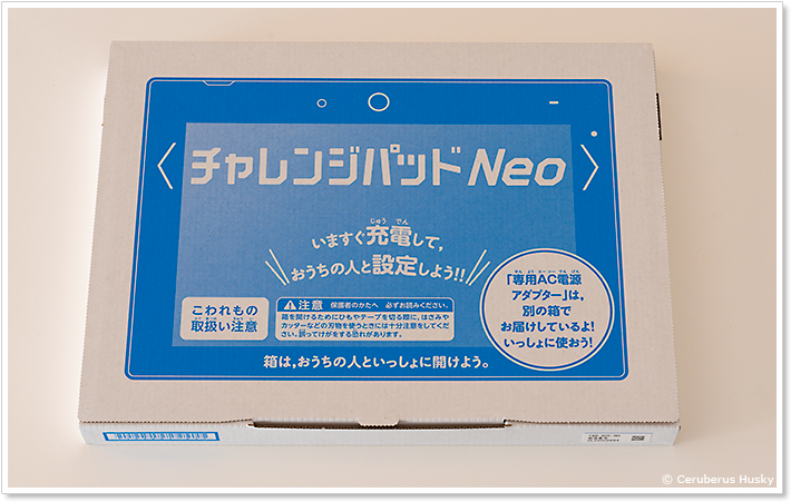 チャレンジパッドNEOの外箱