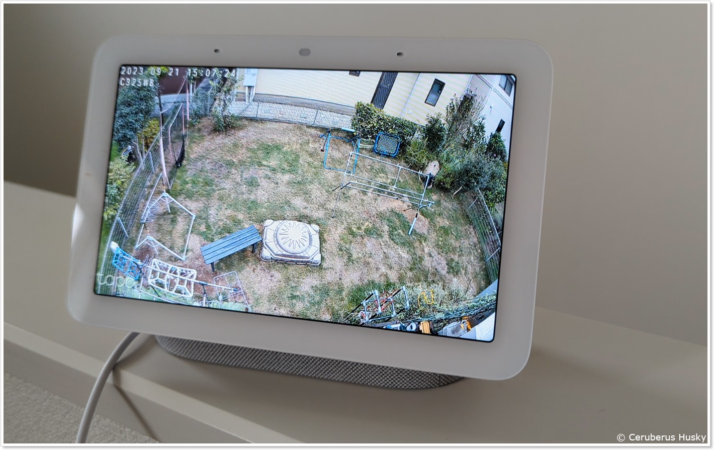 Google Nest Hub で表示