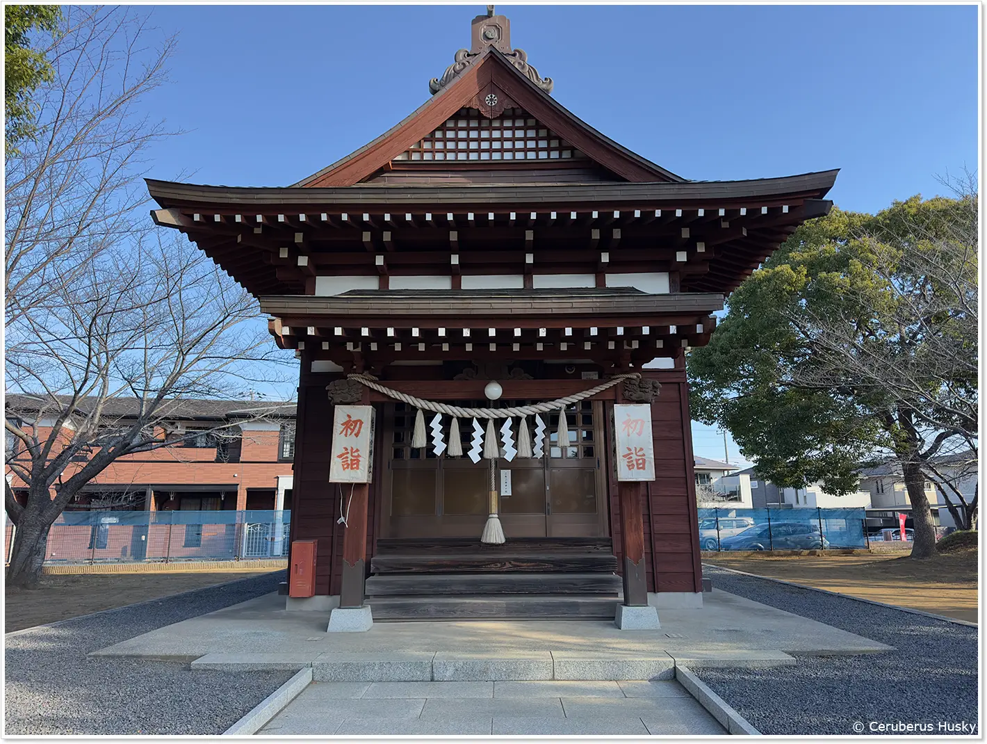 椎名神社拝殿